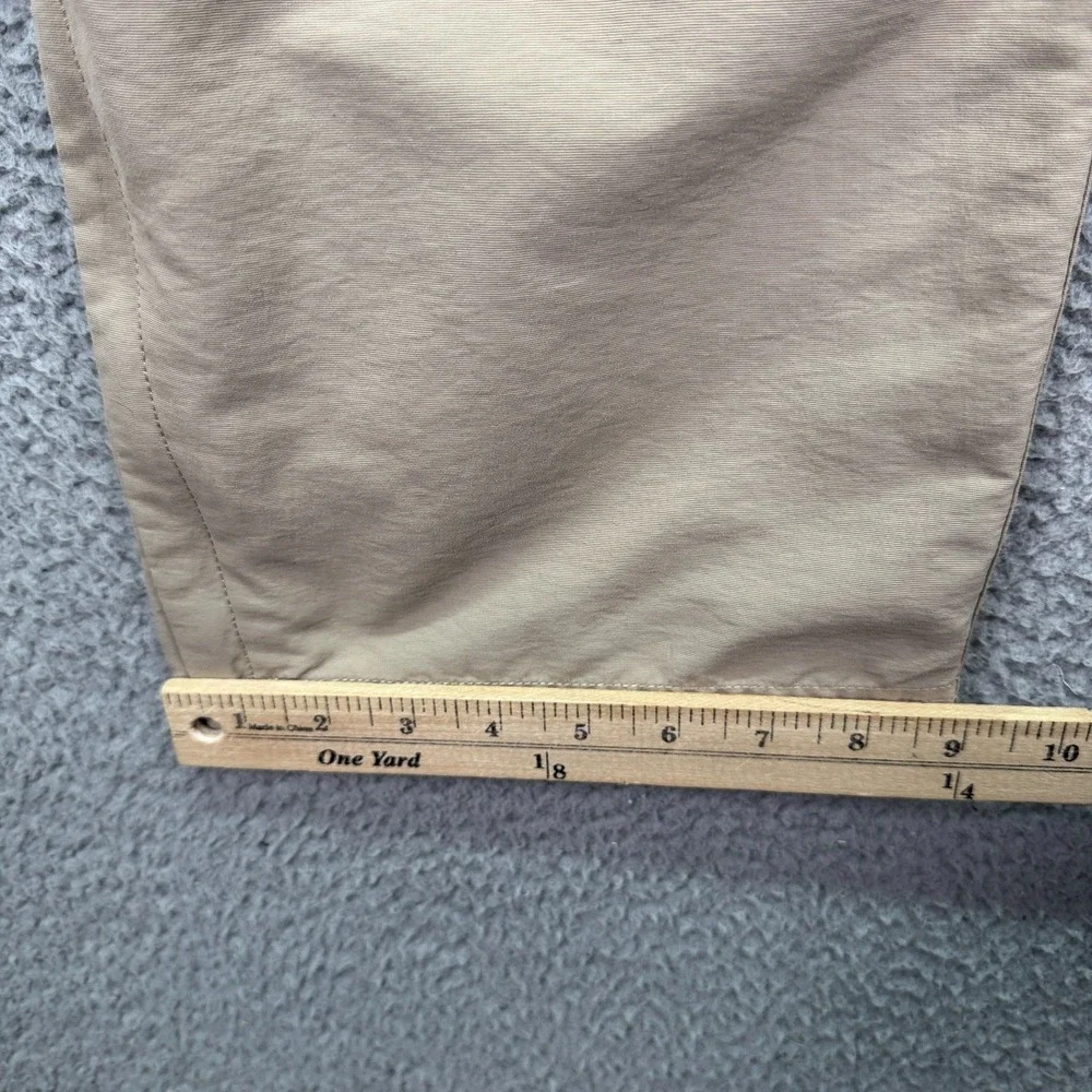 North‎ Face Pants Mens L Beige Paramount Peak Convertible Cargo Outdoor Wide Leg